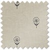 Emily Bond Wild Thyme, Charcoal - Roller Blind